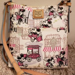 Disney Dooney & Bourke Mickey & Minnie Crossbody